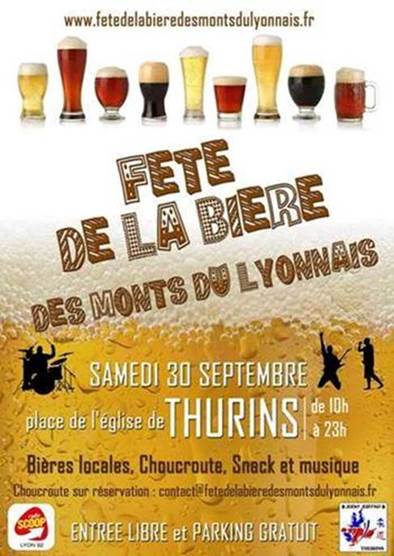 Fête de la bière des Monts du Lyonnais