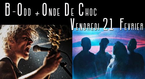 Onde de Choc + B-Odd – Concert rock