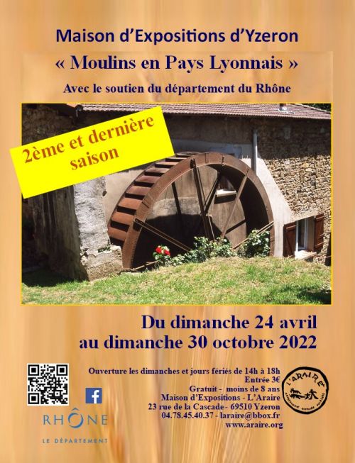 Exposition des Moulins en Pays Lyonnais