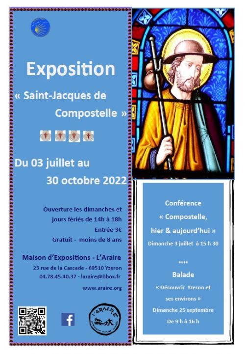 Balade Saint Jacques de Compostelle à Saint-Martin-en-Haut