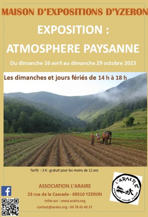 EXPOSITION ATMOSPHERE PAYSANNE