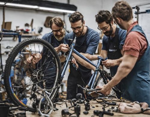Atelier auto-réparation vélo